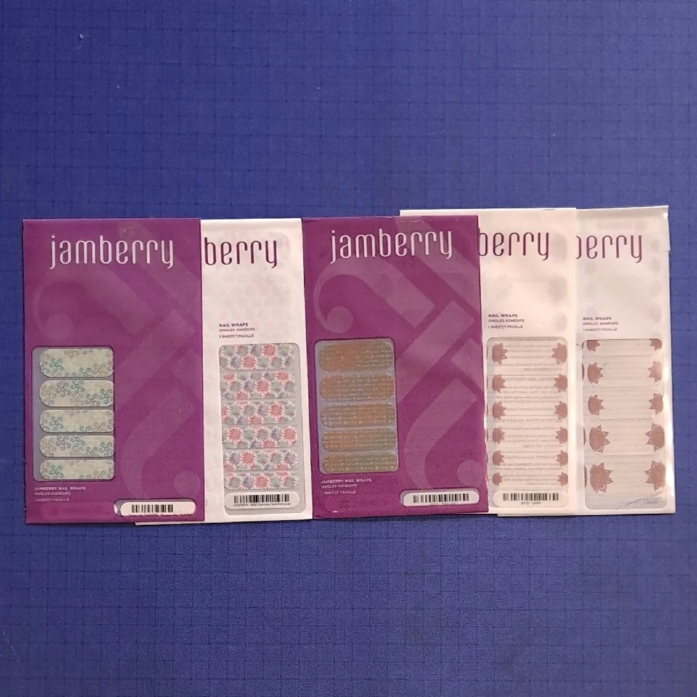 Jamberry Nail Wraps Set- Bohemian Rhapsody - Picture 1 of 6